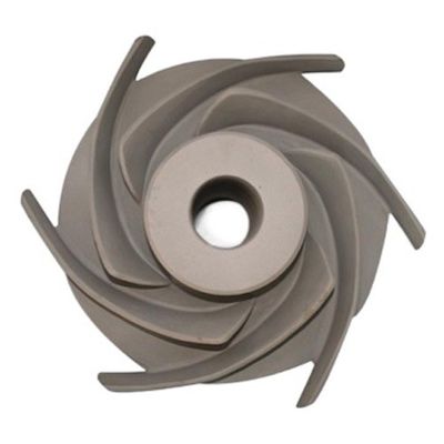 Op maat gemaakte gietijzer impeller waterpomp onderdelen gietijzer impeller voor waterpomp