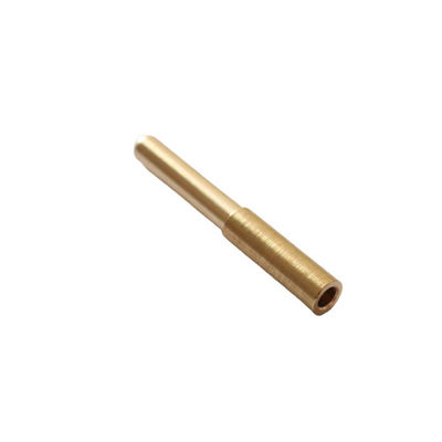 OEM CNC Draaibank die Delen 35*4.8 de Gids van de Messingsstop voor Hardware machinaal bewerken