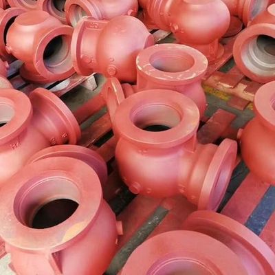 Gegote ijzeren kogelventilkarosserie Metalen gietpomponderdelen voor de klep- en pompindustrie