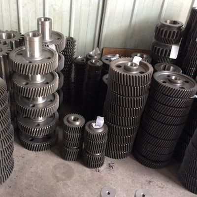 OEM Helical Bevel Gear Iron Casting Parts voor mijnbouwmachines