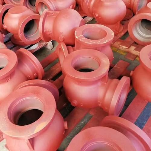 Gegote ijzeren kogelventilkarosserie Metalen gietpomponderdelen voor de klep- en pompindustrie